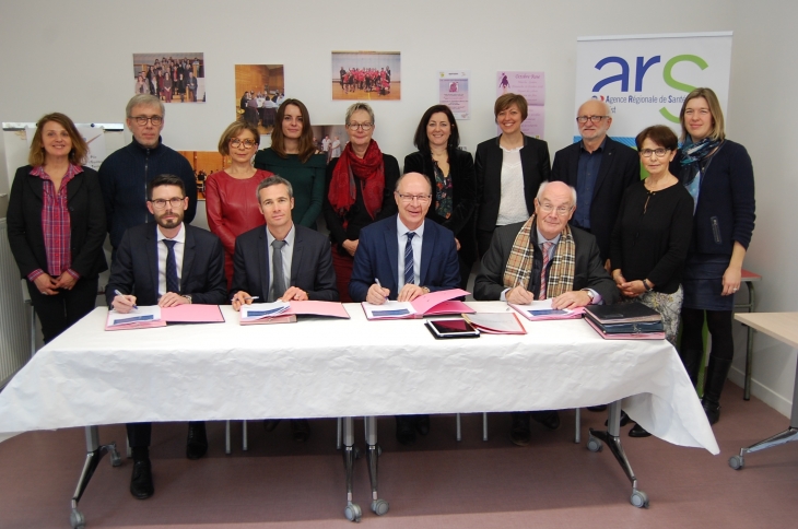 Photos conseil de signataire pour le contrat local de santé