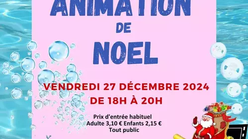 Animation de Noël à la Piscine