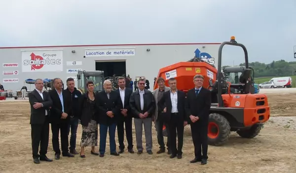 Avril 2014 - Implantation de SOMATEC sur la ZA de Chauvoncourt