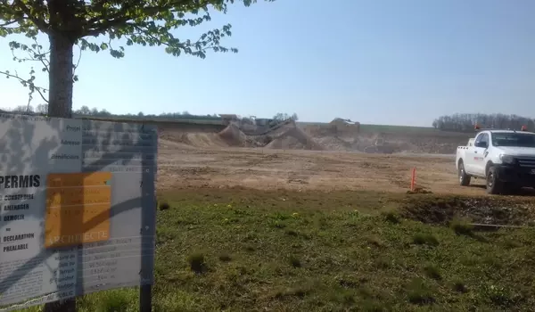 Mars 2019 terrassement Intermarché